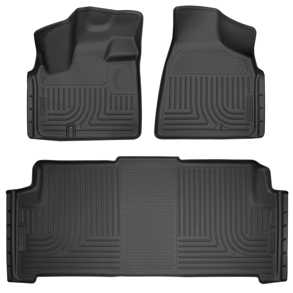 Husky Weatherbeater Front & 2nd Seat Floor Liners 93691