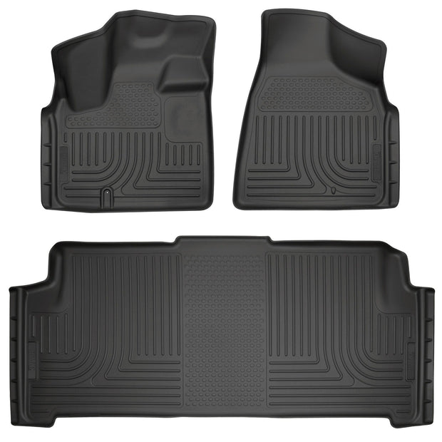 Husky Weatherbeater Front & 2nd Seat Floor Liners 93691