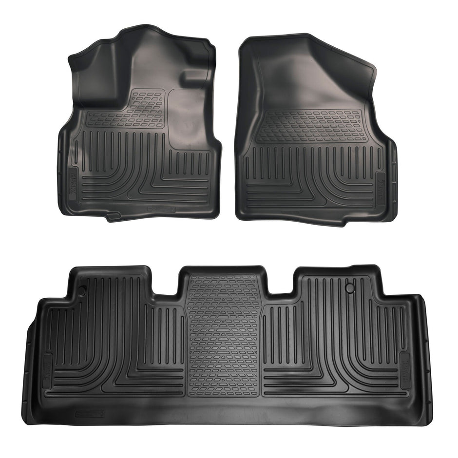 Husky Weatherbeater Front & 2nd Seat Floor Liners 93751