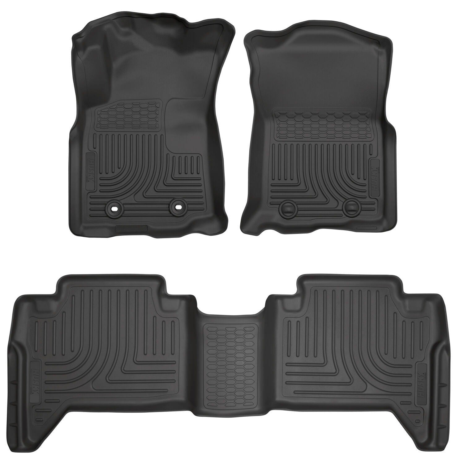 Husky Weatherbeater Front & 2nd Seat Floor Liners 93881