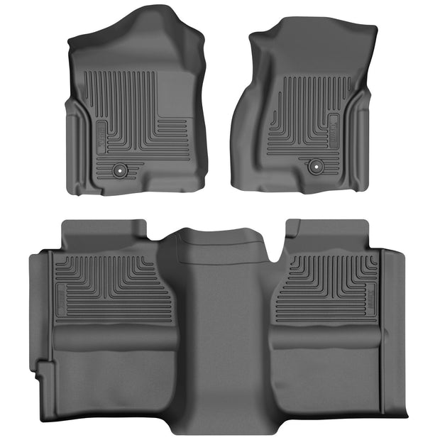 Husky Weatherbeater Front & 2nd Seat Floor Liners 93901
