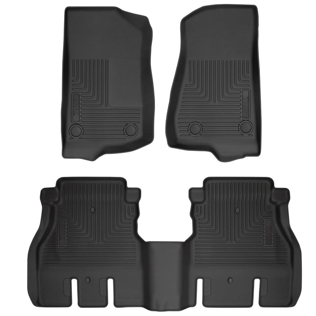 Husky Weatherbeater Front & 2nd Seat Floor Liners 93921