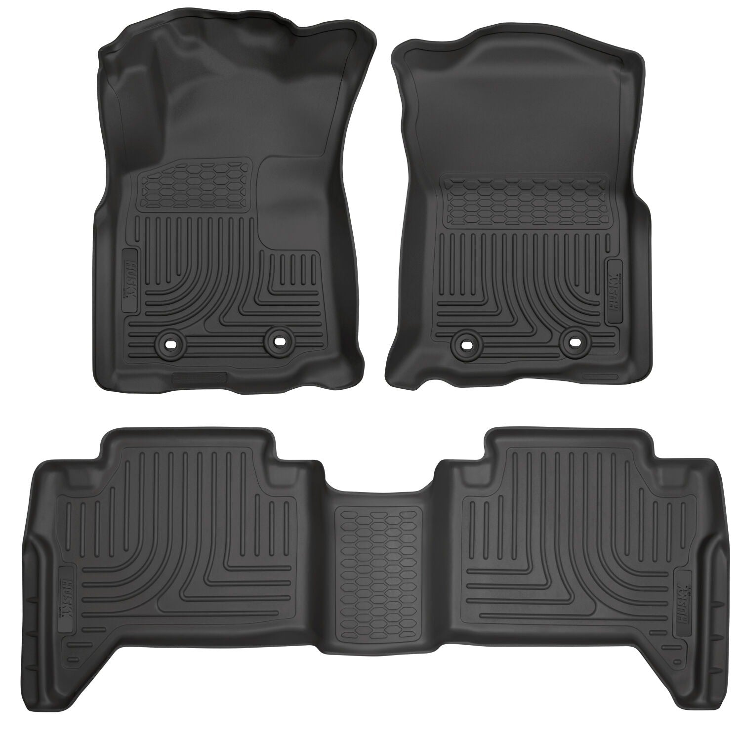 Husky Weatherbeater Front & 2nd Seat Floor Liners 93931