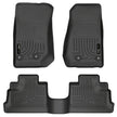 Weatherbeater Front And Second Seat Floor Liner Set; Black 93971