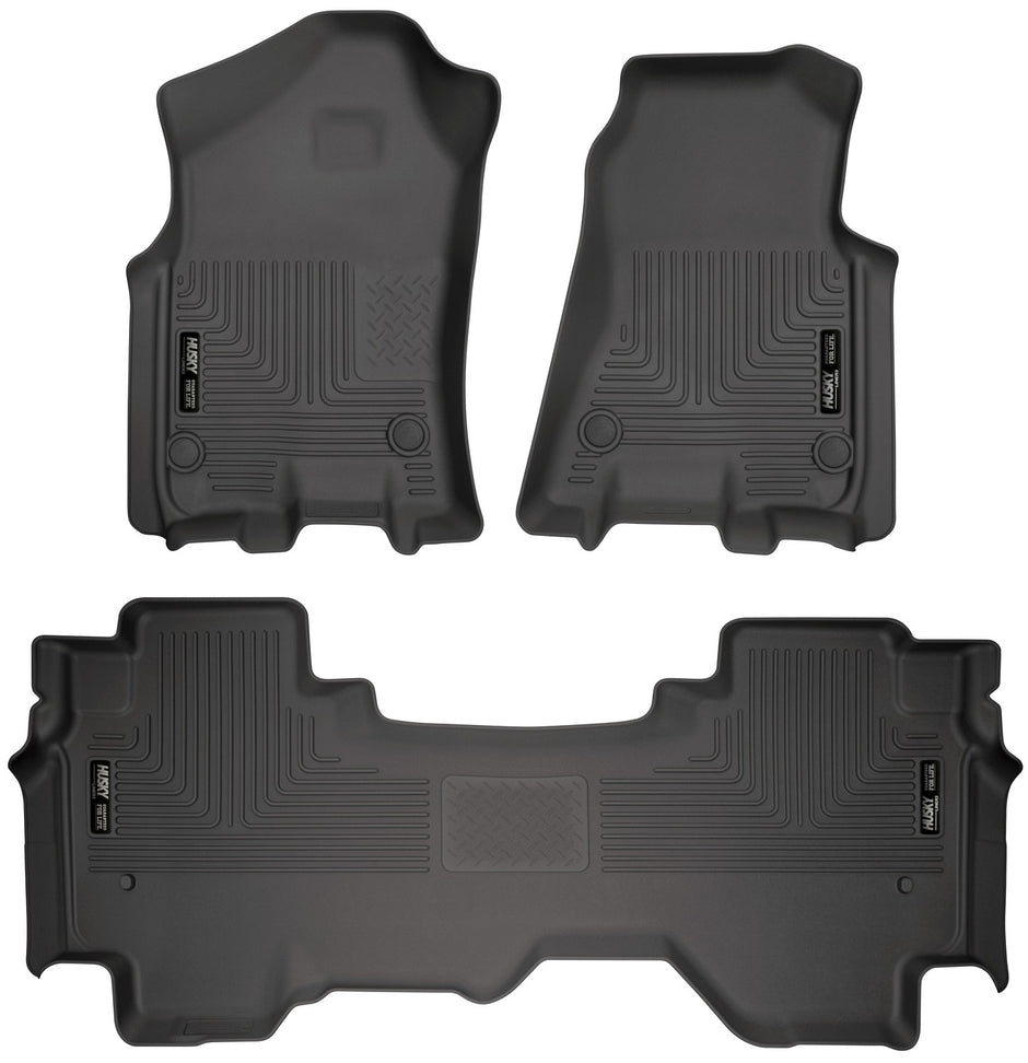 Husky Weatherbeater Front & 2nd Seat Floor Liners 94011