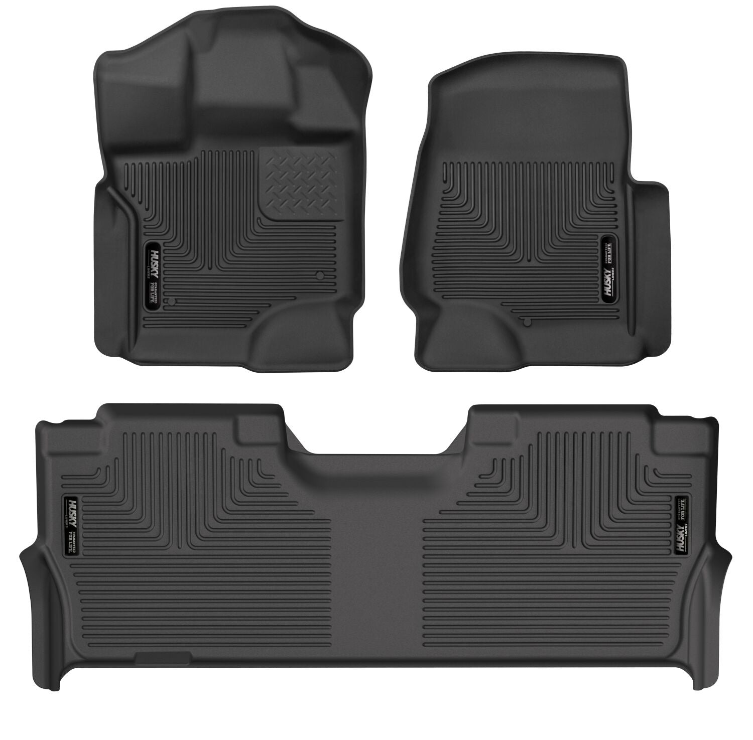 Husky Weatherbeater Front & 2nd Seat Floor Liners 94061