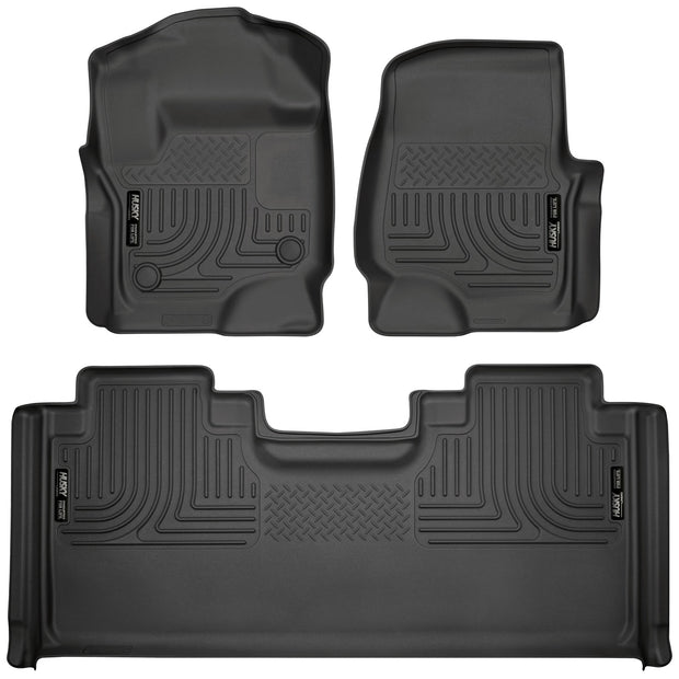 Husky Weatherbeater Front & 2nd Seat Floor Liners 94071