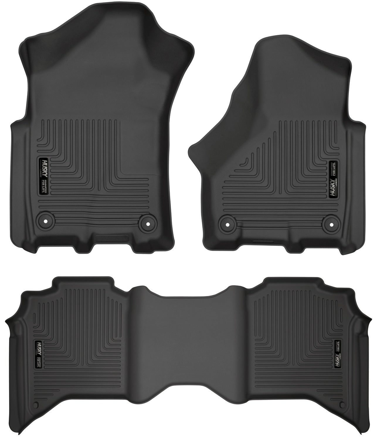 Husky Weatherbeater Front & 2nd Seat Floor Liners 94111
