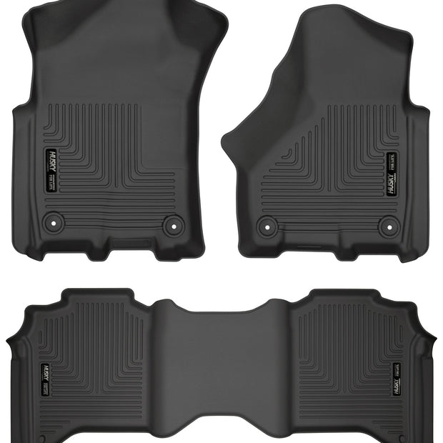 Husky Weatherbeater Front & 2nd Seat Floor Liners 94111