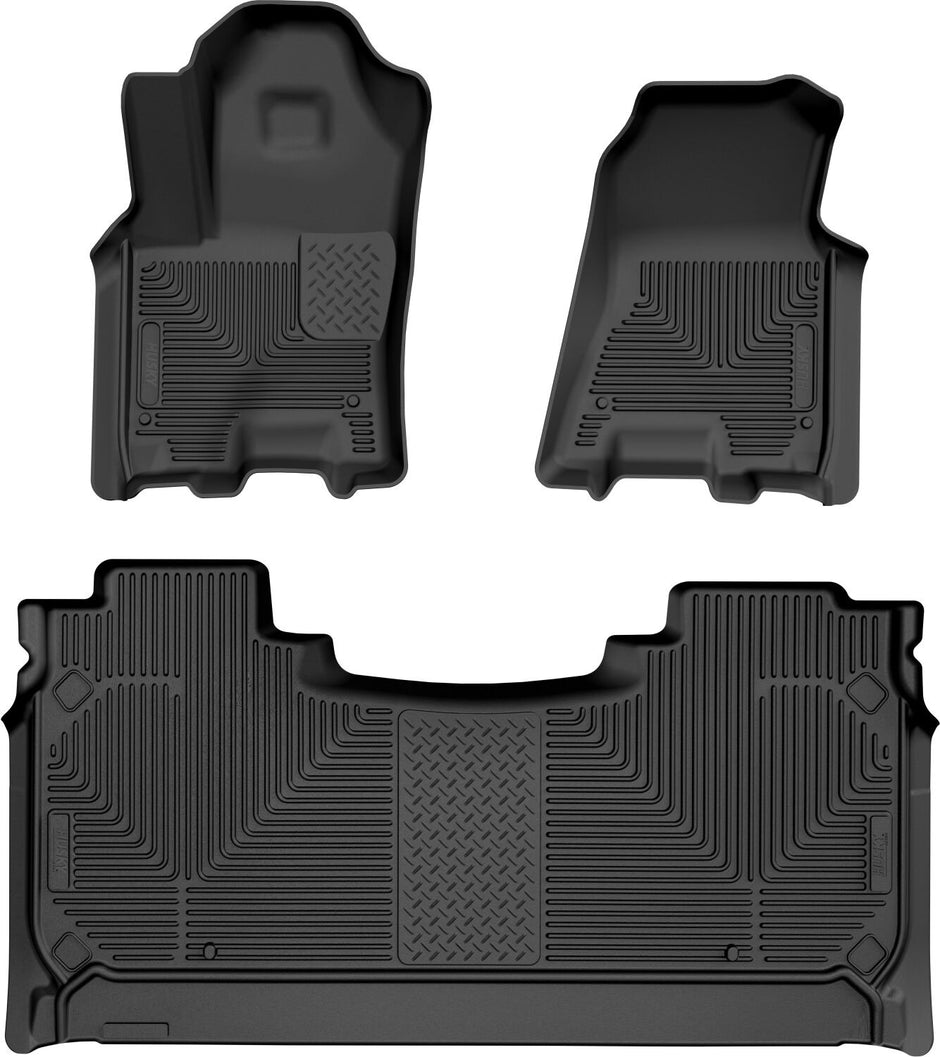 Husky Weatherbeater Front & 2nd Seat Floor Liners 94491