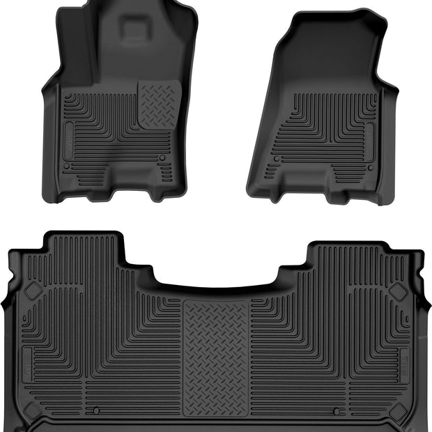 Husky Weatherbeater Front & 2nd Seat Floor Liners 94491