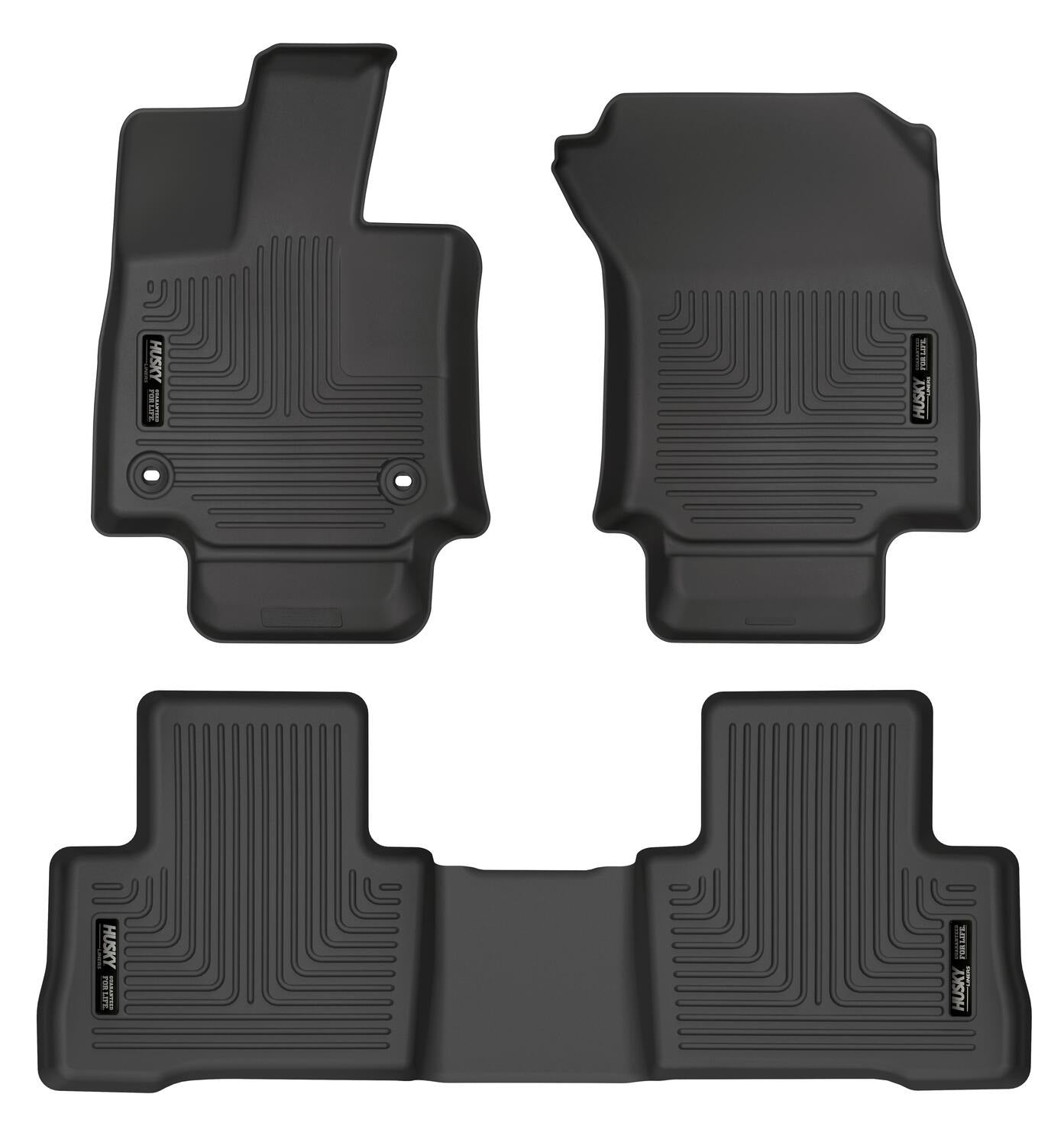 Husky Weatherbeater Front & 2nd Seat Floor Liners (Footwell Coverage) 95511
