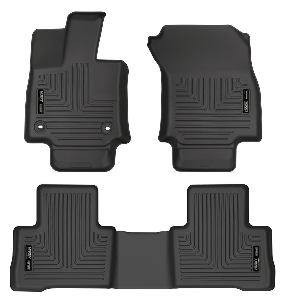 Husky Weatherbeater Front & 2nd Seat Floor Liners (Footwell Coverage) 95511