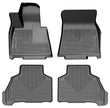 Weatherbeater Front And Second Seat Floor Liner Set; Black 96161