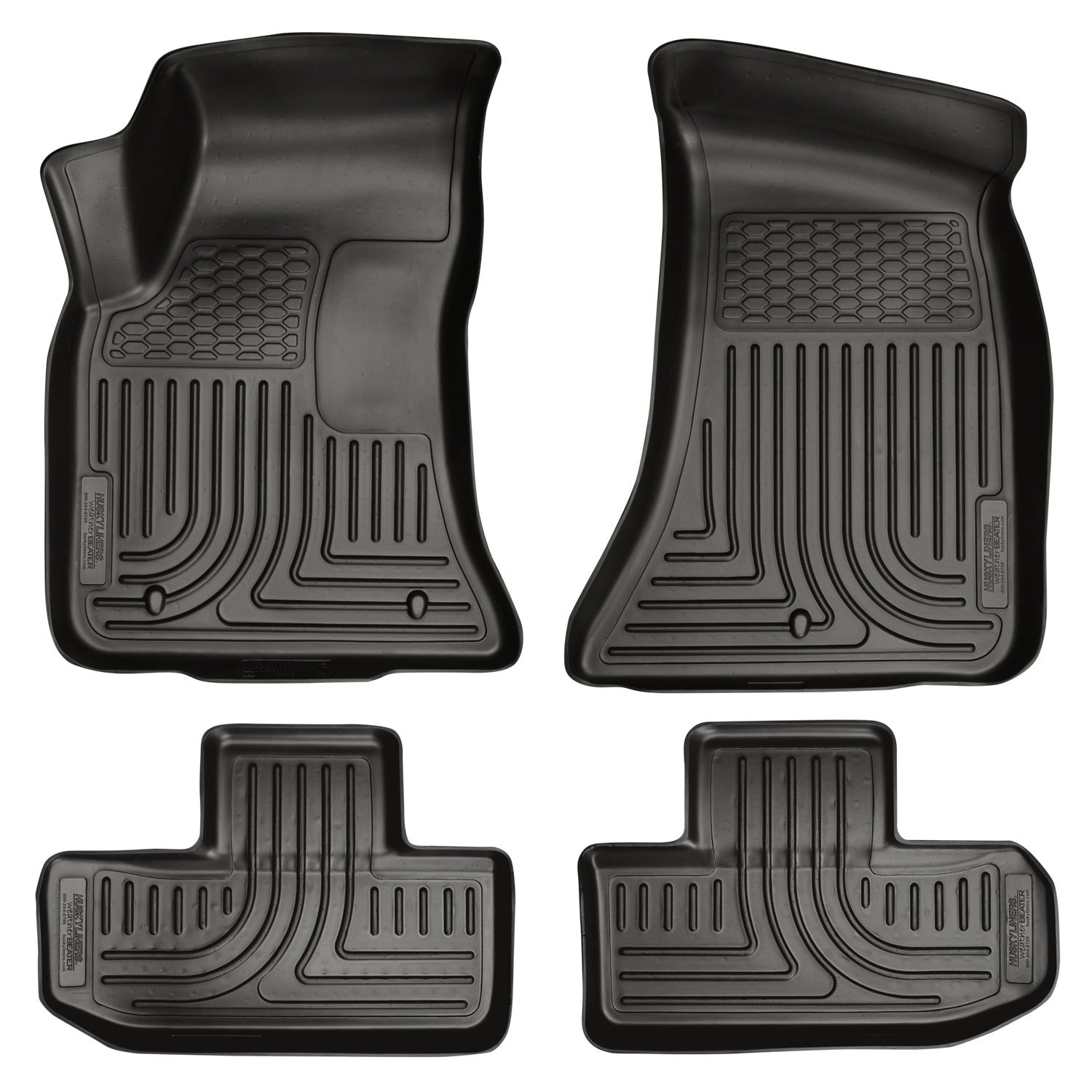 Husky Liners Weatherbeater - Front & 2nd Seat Floor Liners 98071