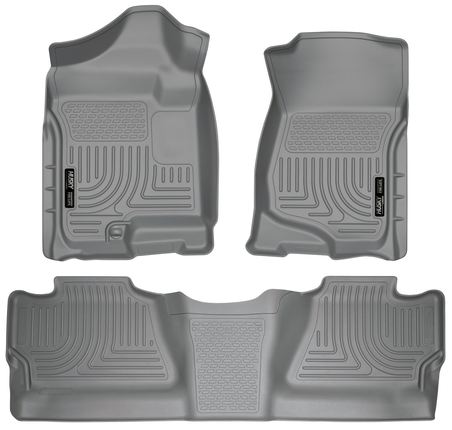Husky Liners Weatherbeater - Front & 2nd Seat Floor Liners (Footwell Coverage) 98202