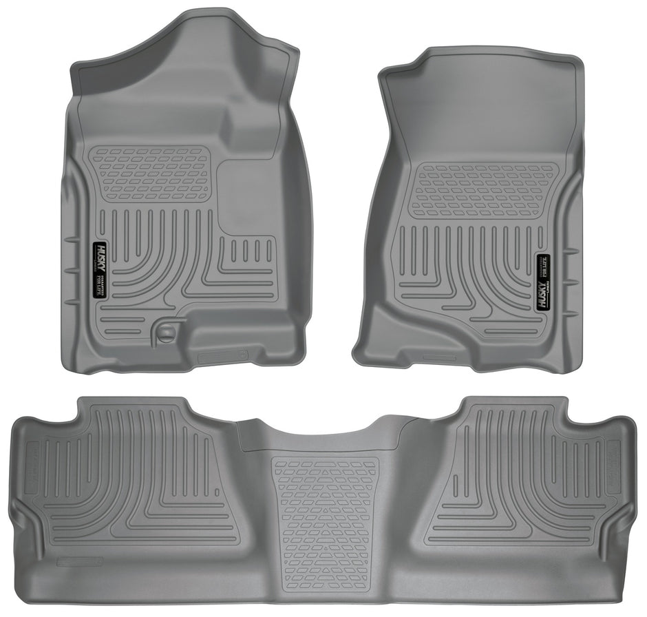 Husky Liners Weatherbeater - Front & 2nd Seat Floor Liners (Footwell Coverage) 98202