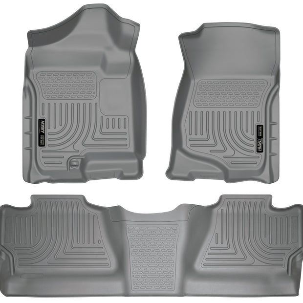 Husky Liners Weatherbeater - Front & 2nd Seat Floor Liners (Footwell Coverage) 98202