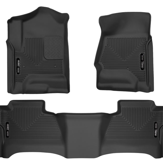 Husky Liners Weatherbeater - Front & 2nd Seat Floor Liners (Footwell Coverage) 98231