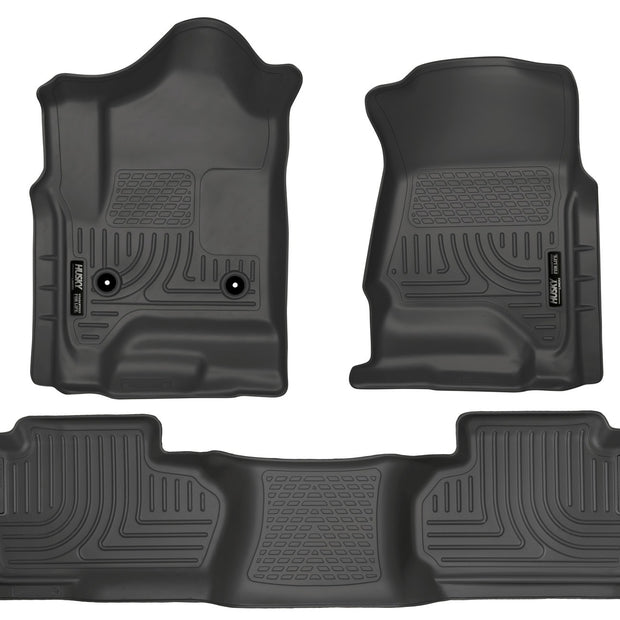 Husky Liners Weatherbeater - Front & 2nd Seat Floor Liners (Footwell Coverage) 98241