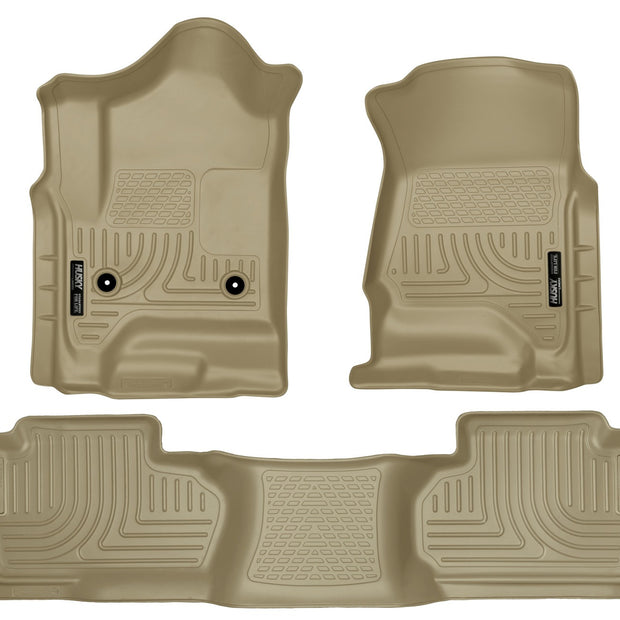 Husky Liners Weatherbeater - Front & 2nd Seat Floor Liners (Footwell Coverage) 98243