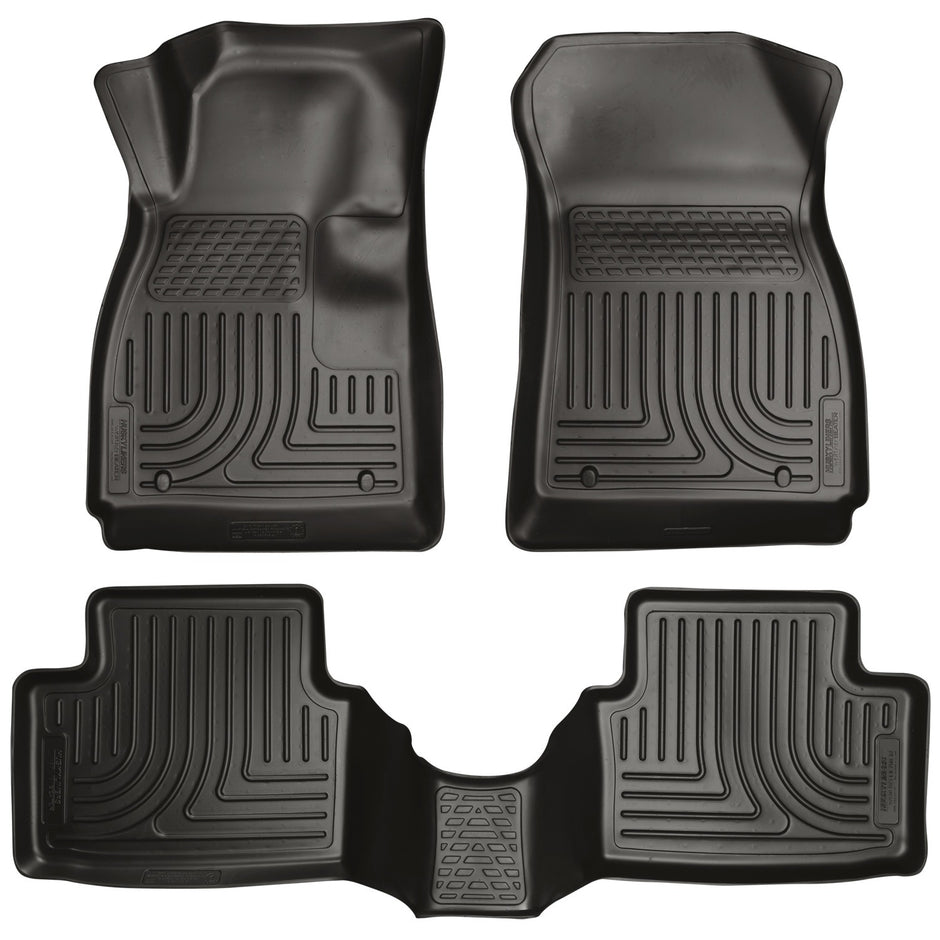 Husky Liners Weatherbeater - Front & 2nd Seat Floor Liners 98291