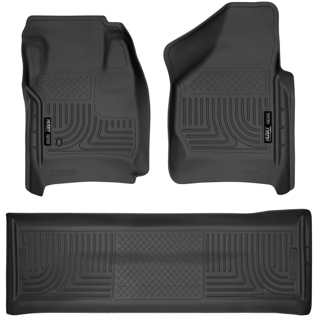 Husky Liners Weatherbeater - Front & 2nd Seat Floor Liners (Footwell Coverage) 98381