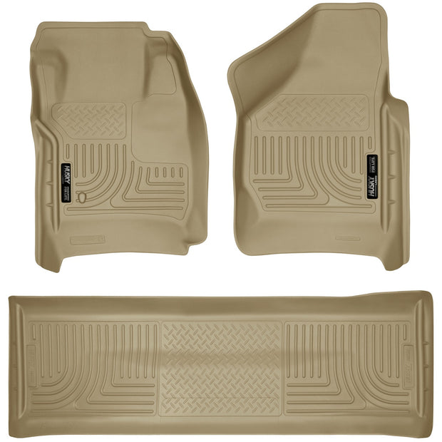 Husky Liners Weatherbeater - Front & 2nd Seat Floor Liners (Footwell Coverage) 98383