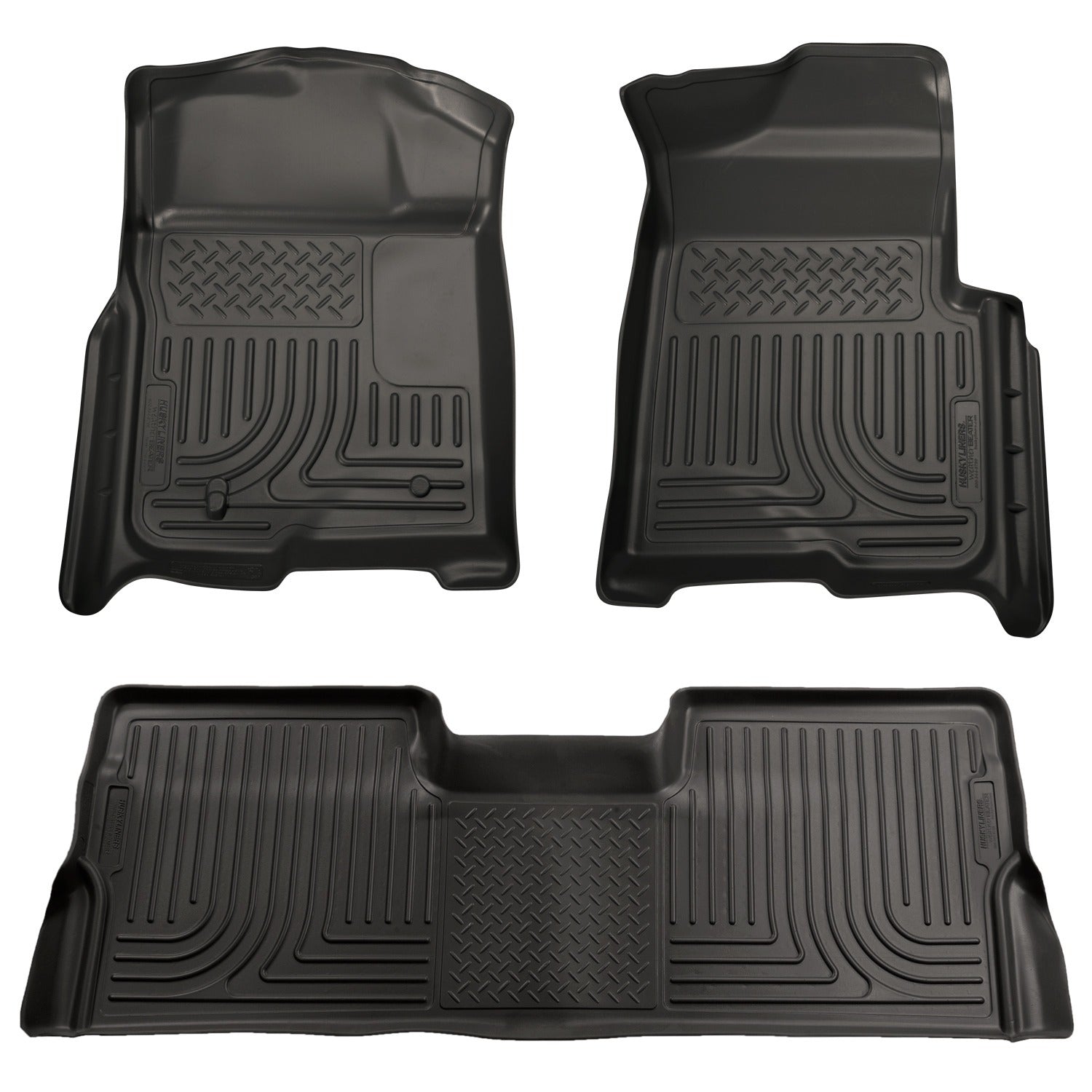 Husky Liners Weatherbeater - Front & 2nd Seat Floor Liners (Footwell Coverage) 98391
