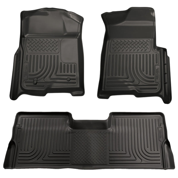 Husky Liners Weatherbeater - Front & 2nd Seat Floor Liners (Footwell Coverage) 98391