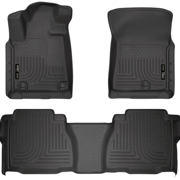 Husky Liners Weatherbeater - Front & 2nd Seat Floor Liners (Footwell Coverage) 98581