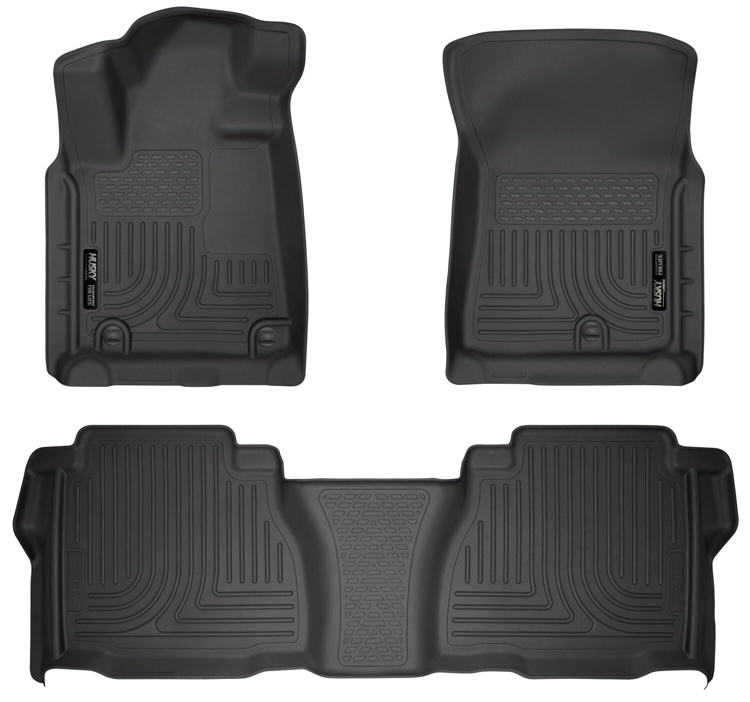 Husky Liners Weatherbeater - Front & 2nd Seat Floor Liners (Footwell Coverage) 99581