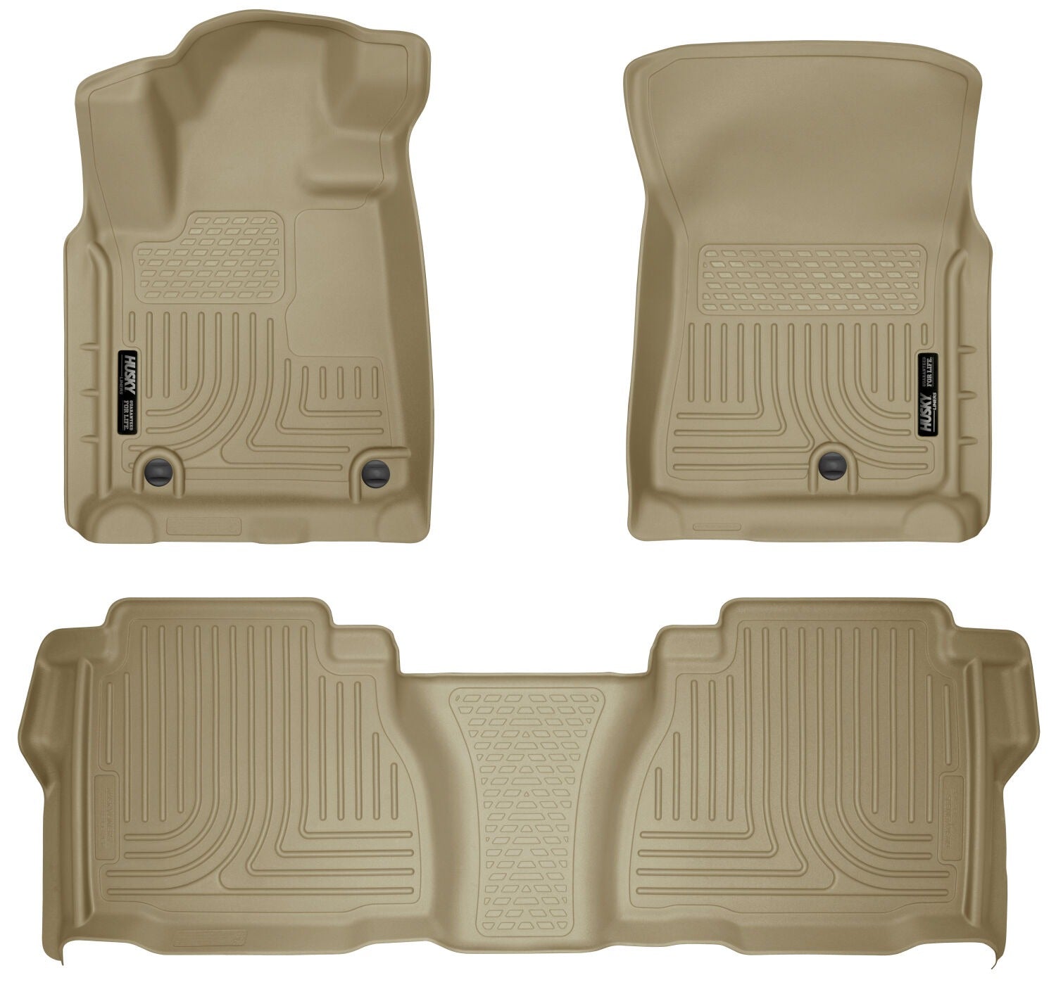 Husky Liners Weatherbeater - Front & 2nd Seat Floor Liners (Footwell Coverage) 98583
