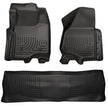 Husky Liners Weatherbeater - Front & 2nd Seat Floor Liners (Footwell Coverage) 98711