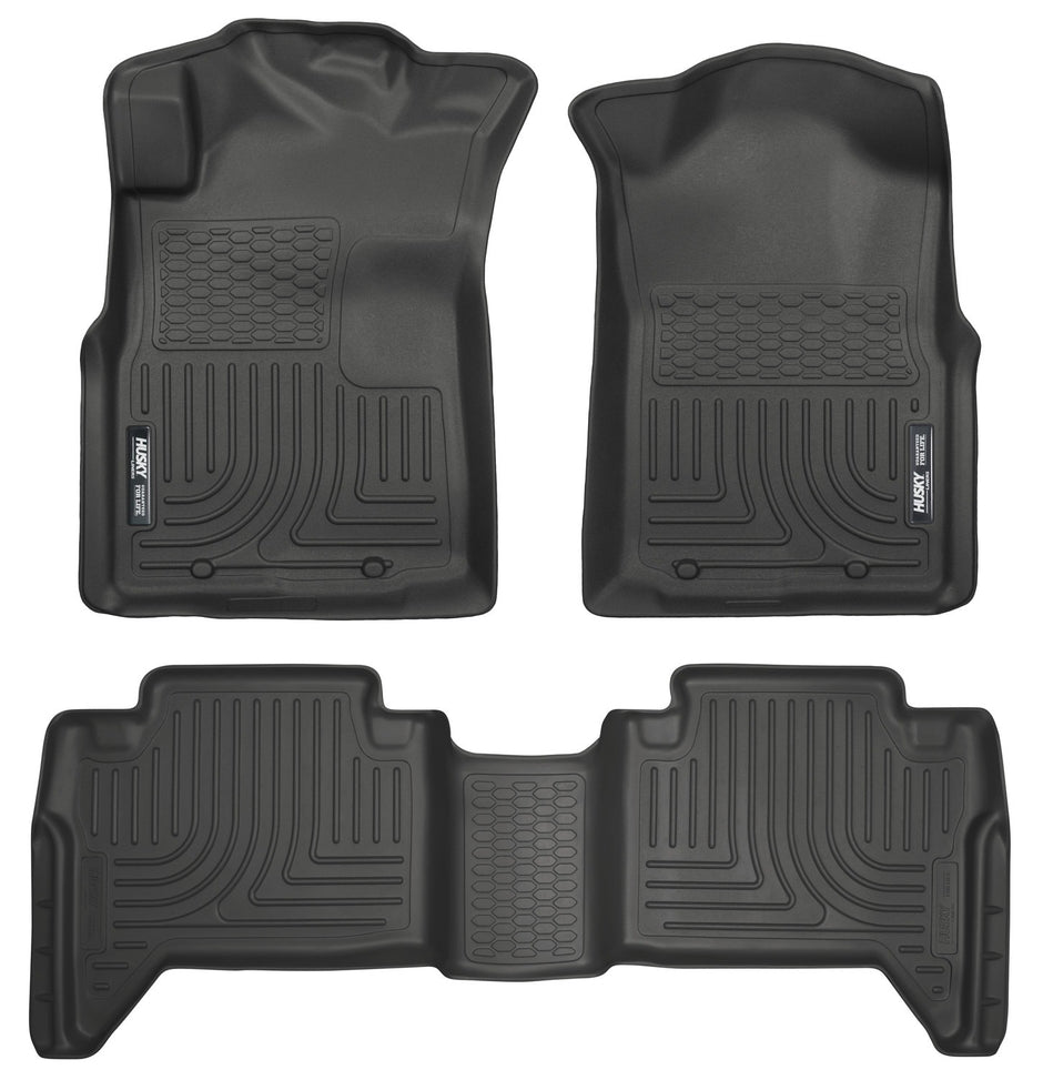Husky Liners Weatherbeater - Front & 2nd Seat Floor Liners (Footwell Coverage) 98951