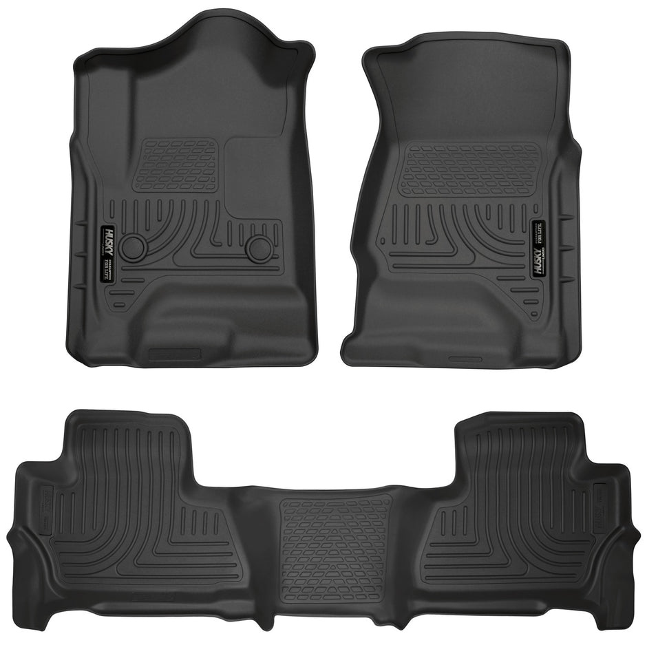 Husky Liners Weatherbeater - Front & 2nd Seat Floor Liners 99201