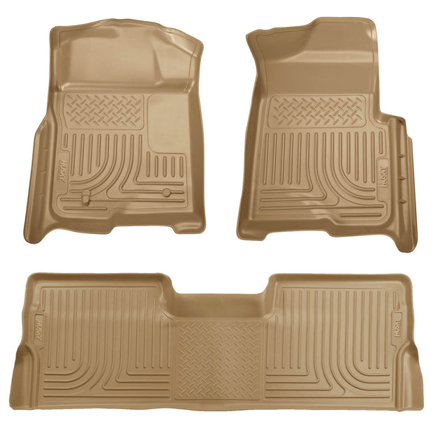Husky Liners Weatherbeater - Front & 2nd Seat Floor Liners (Footwell Coverage) 98333