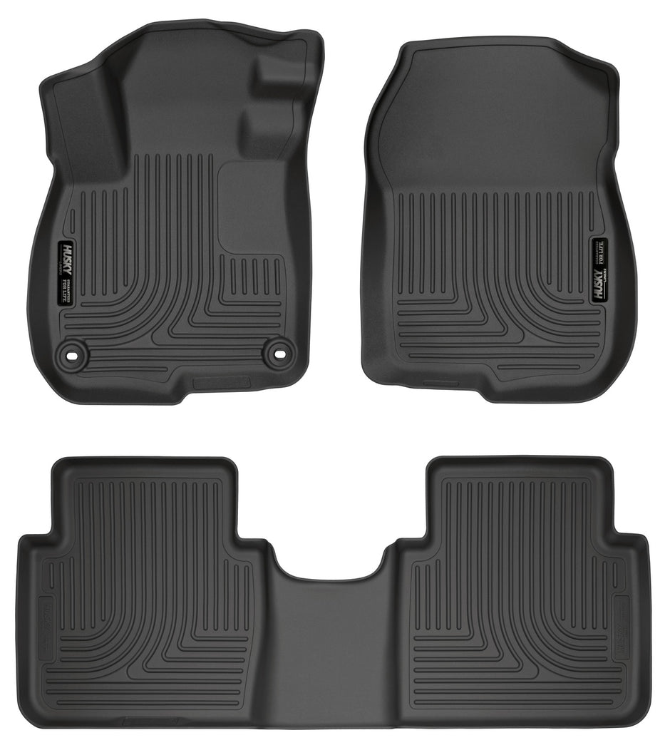 Husky Weatherbeater Front & 2nd Seat Floor Liners 99401