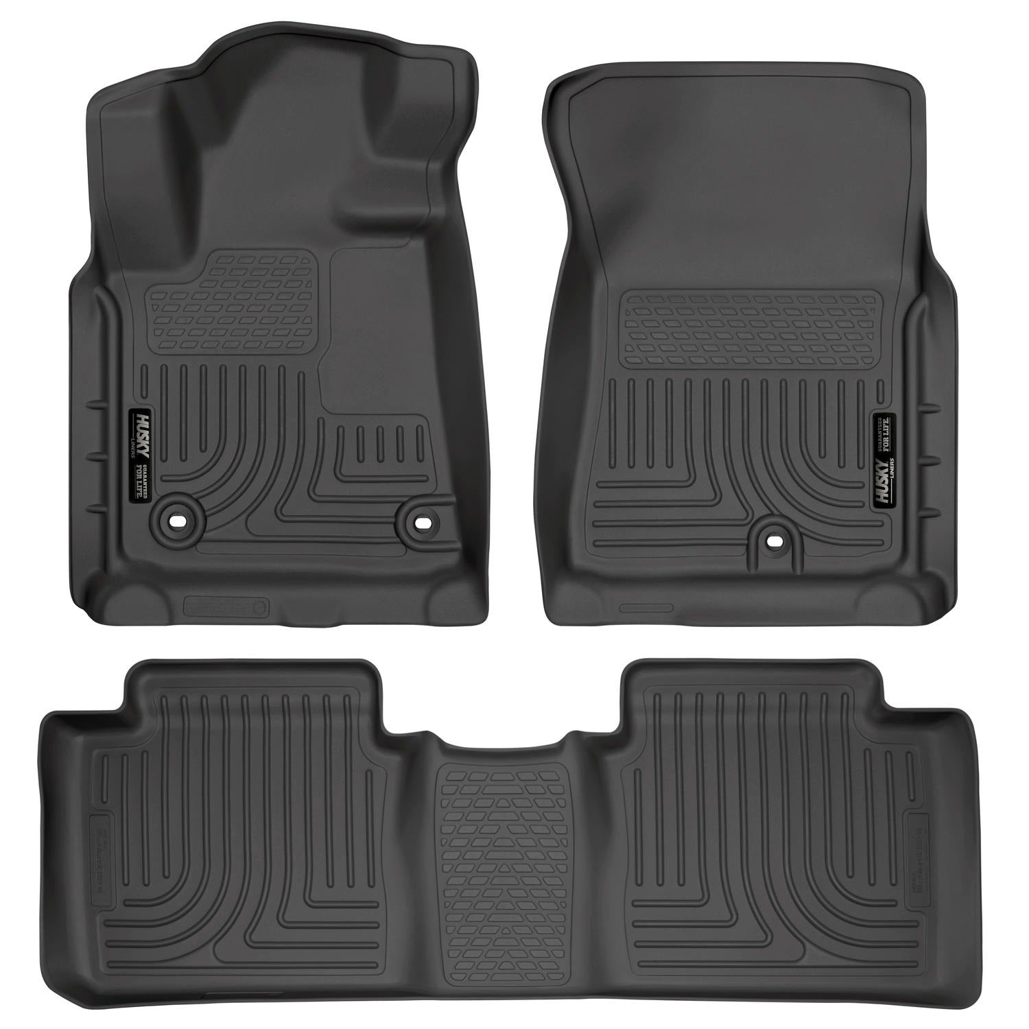 Husky Liners Weatherbeater - Front & 2nd Seat Floor Liners (Footwell Coverage) 99561
