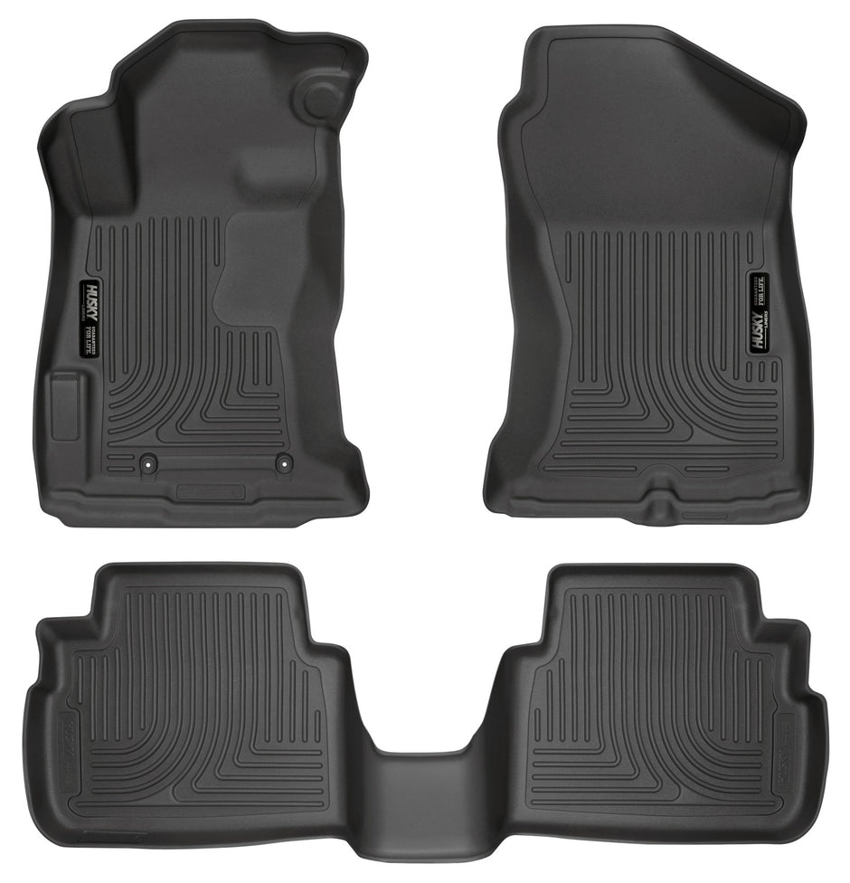 Husky Weatherbeater Front & 2nd Seat Floor Liners 99661