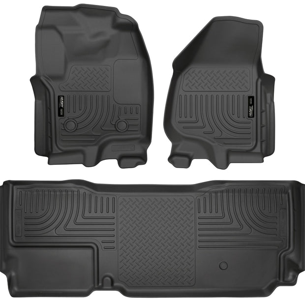 Husky Liners Weatherbeater - Front & 2nd Seat Floor Liners (Footwell Coverage) 99721