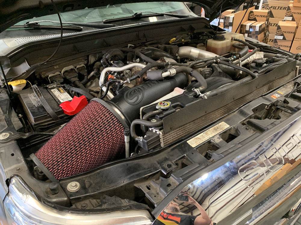Open Air Intake for 2011-2016 Ford Powerstroke 6.7L - S&B