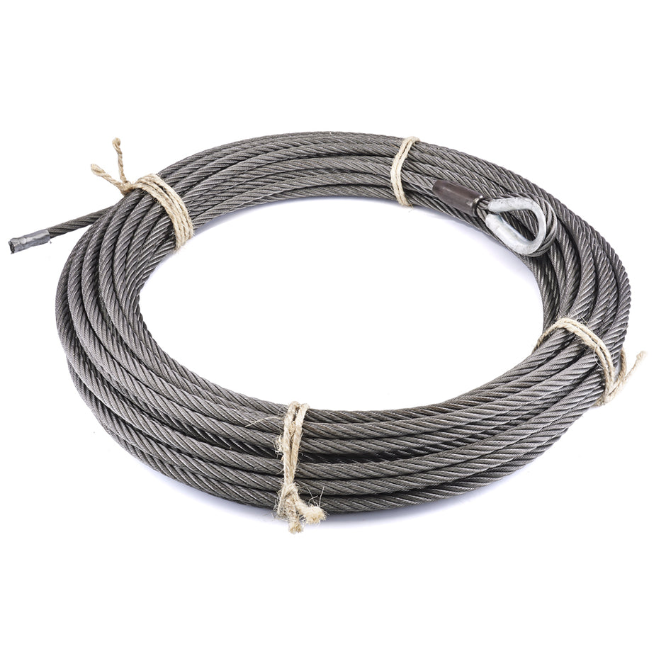 Replacement Steel Winch Rope - 9/16 In X 140 Ft  EIPS