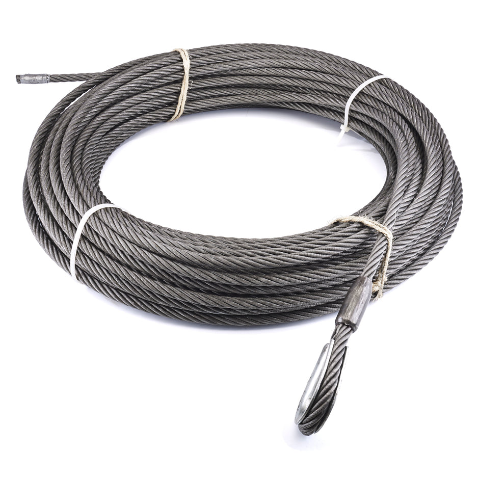 Replacement Steel Winch Rope - 5/8 In X 245 Ft  EIPS  For Series 30XL Long Drum