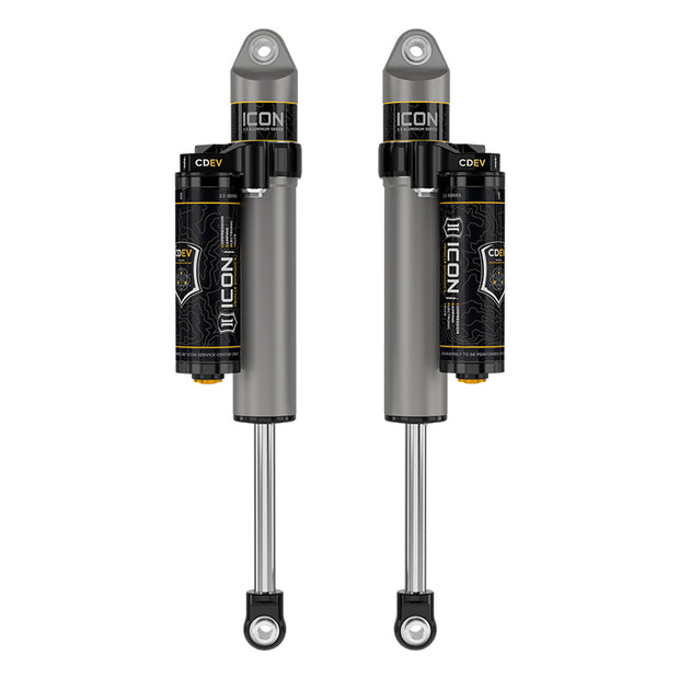 ICON 2023-2024 GMC Canyon/Chevrolet Colorado 0-1” Lift Rear 2.5 VS Piggyback Reservoir W/ CDEV Shocks Pair