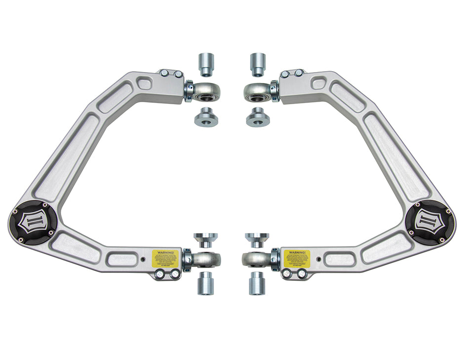 ICON 2019-2024 GM 1500 Pickup/2021-2023 GM SUV Billet Upper Control Arm W/ Delta Joint Kit