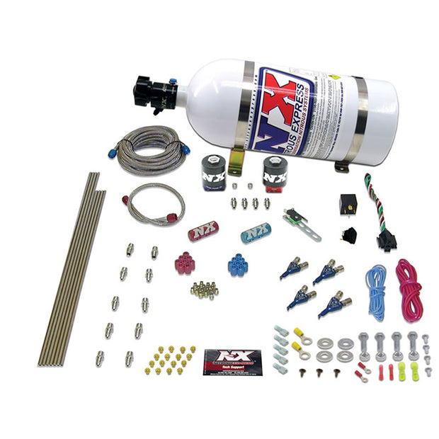 Nitrous Express - 4-CYL ALCOHOL (125-175-225-275HP) WITH COMPOSITE BOTTLE - 80045-12