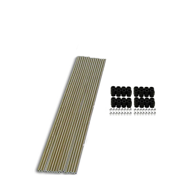 Nitrous Express - 8-CYL TUBING KIT (4 - 14  AND 4 - 16   4 - 20  4 - 24  INCLUDES B-NUTS) - 80085