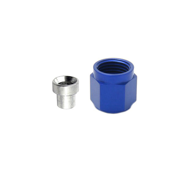 Nitrous Express - 3AN B-NUT & SLEEVE  (BLUE)  EA. - 80090