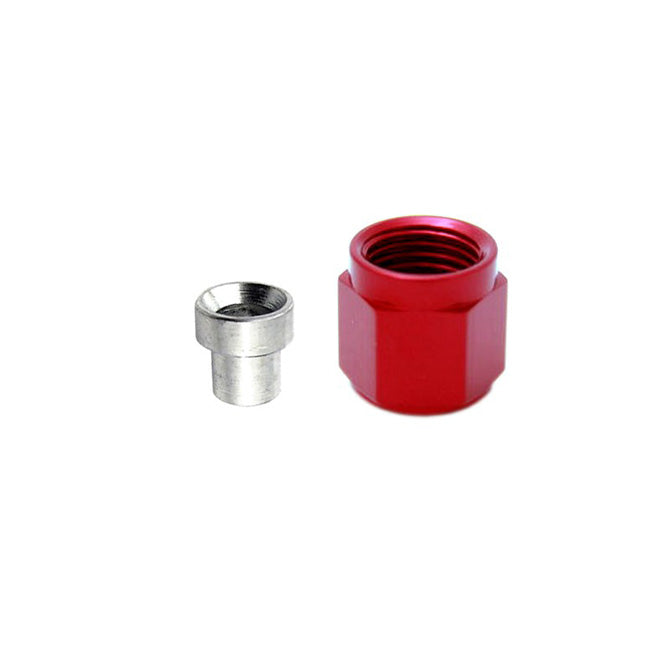 Nitrous Express - 3AN B-NUT & SLEEVE (RED)    EA. - 80091